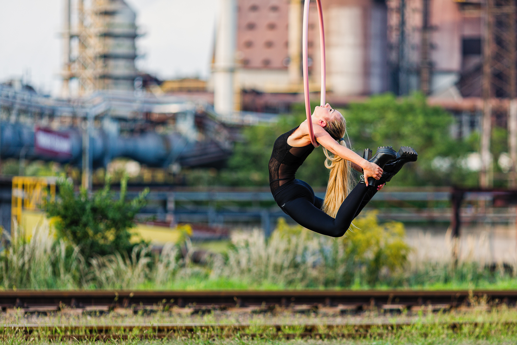 Aerial hoop